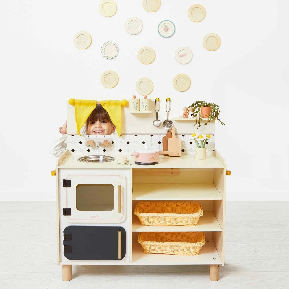 Babykids_Janod_Toys Janod Shiny Grandma - Big Equipped Kitchen