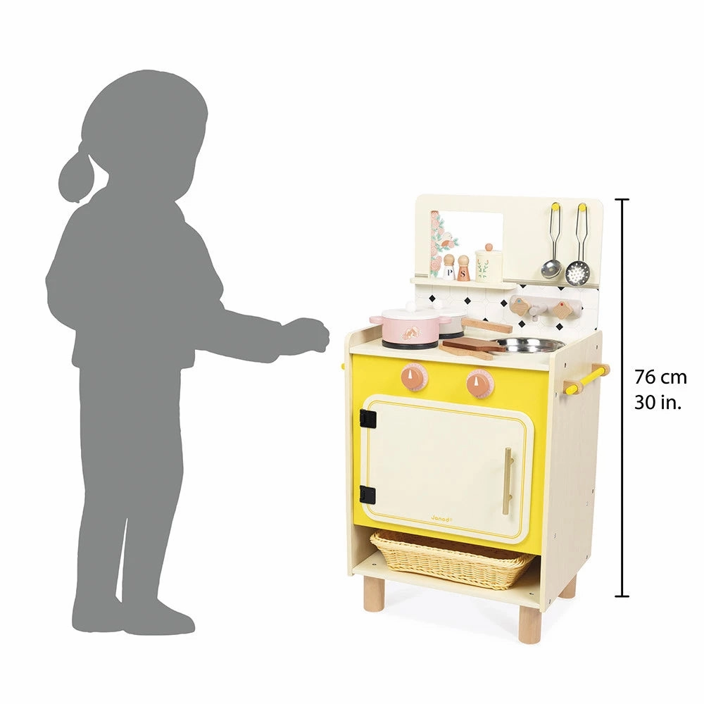Babykids_Janod_Toys Janod Shiny Grandma - Cooker