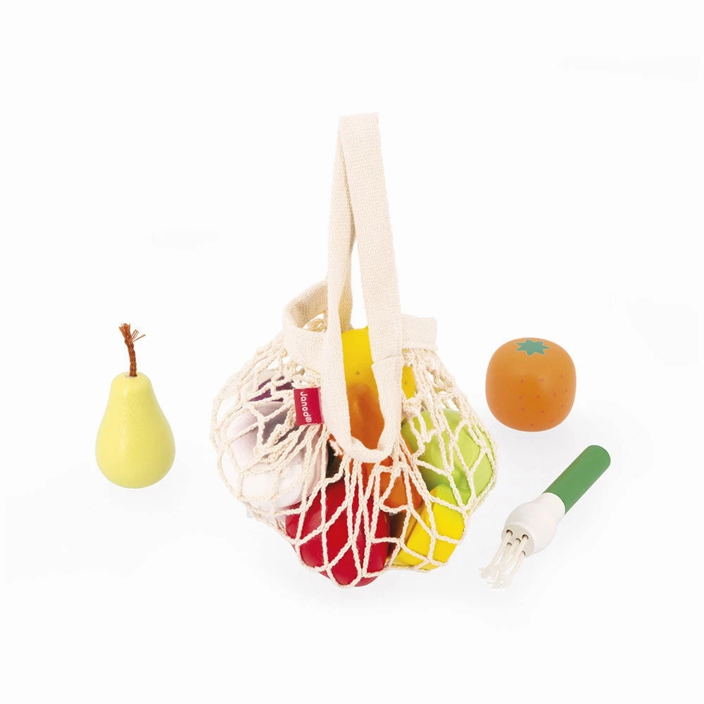 Babykids_Janod_Toys Janod Shiny Grandma - Fruits and Vegetables Net