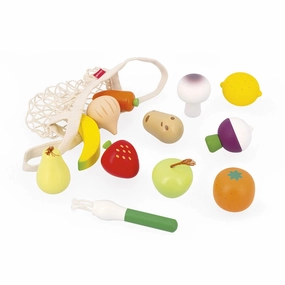 Babykids_Janod_Toys Janod Shiny Grandma - Fruits and Vegetables Net