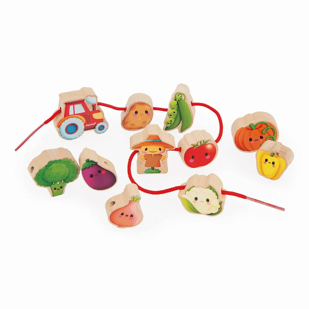 Babykids_Janod_Toys Janod Stringable Beads - Sheeps