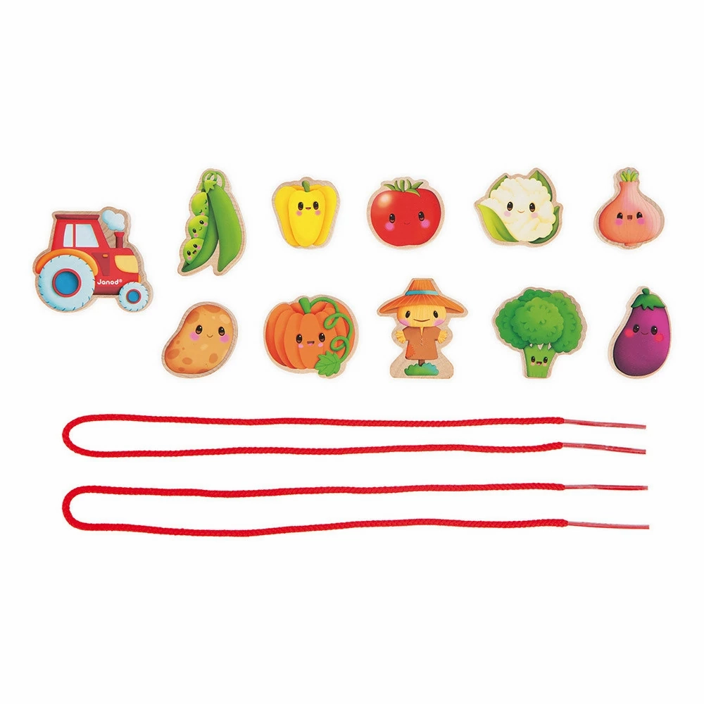 Babykids_Janod_Toys Janod Stringable Beads - Sheeps