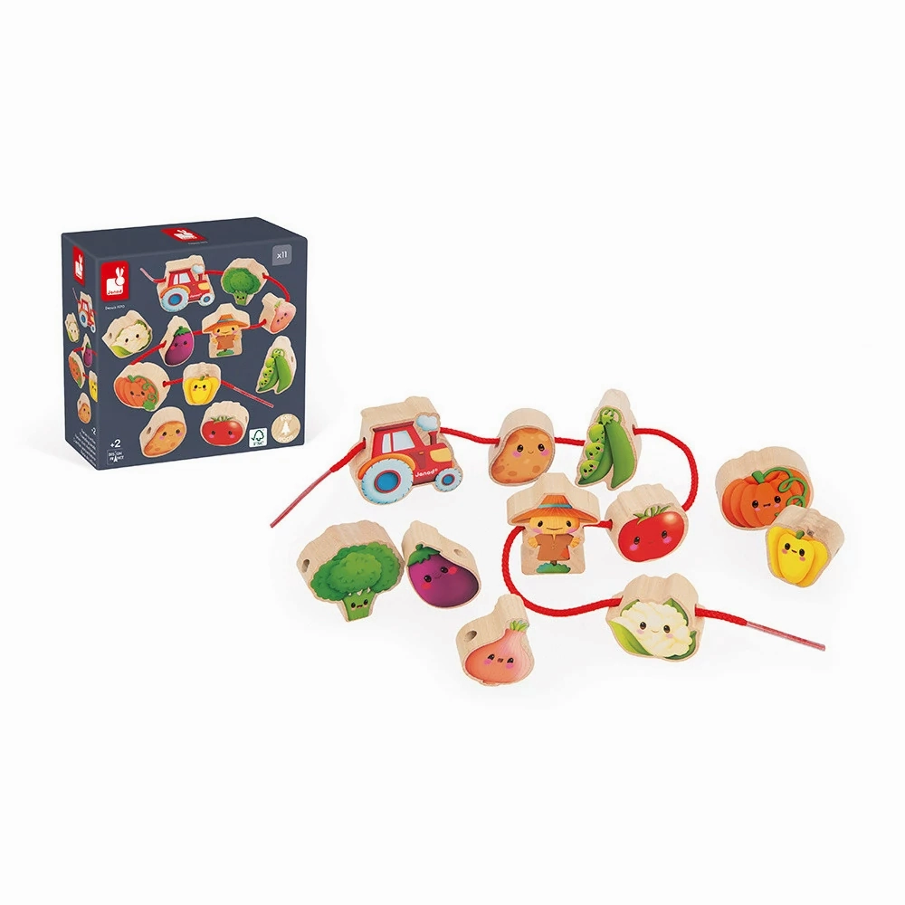 Babykids_Janod_Toys Janod Stringable Beads - Sheeps