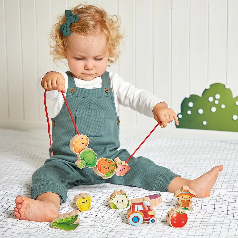 Babykids_Janod_Toys Janod Stringable Beads - Sheeps
