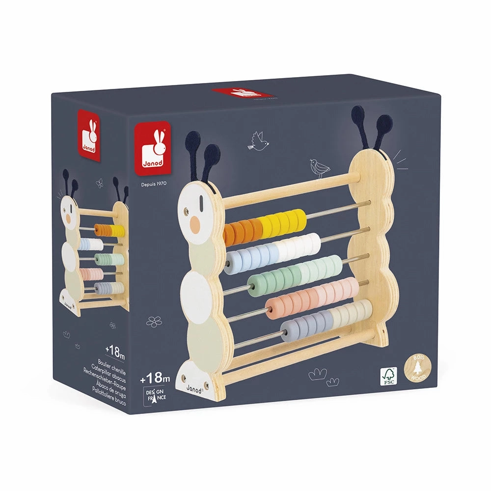 Babykids_Janod_Toys Janod Swc - Caterpillar Abacus