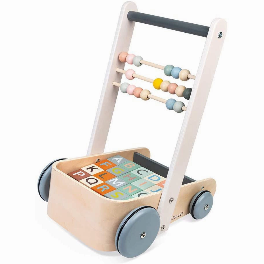Babykids_Janod_Toys Janod Sweet Cocoon Cart with ABC
