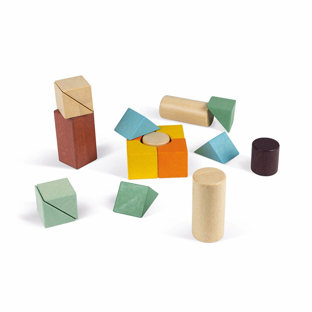 Babykids_Janod_Toys Janod Sweet Cocoon Cart with Blocks