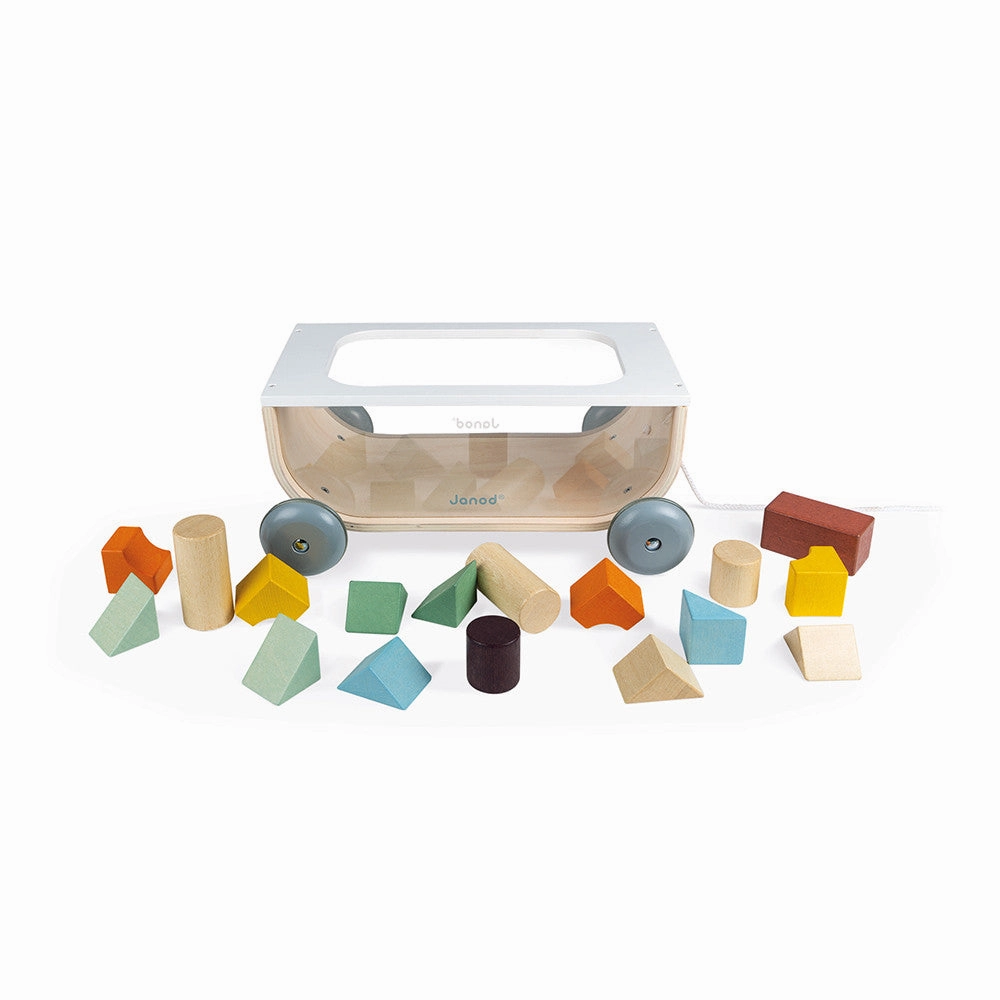 Babykids_Janod_Toys Janod Sweet Cocoon Cart with Blocks