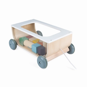 Babykids_Janod_Toys Janod Sweet Cocoon Cart with Blocks