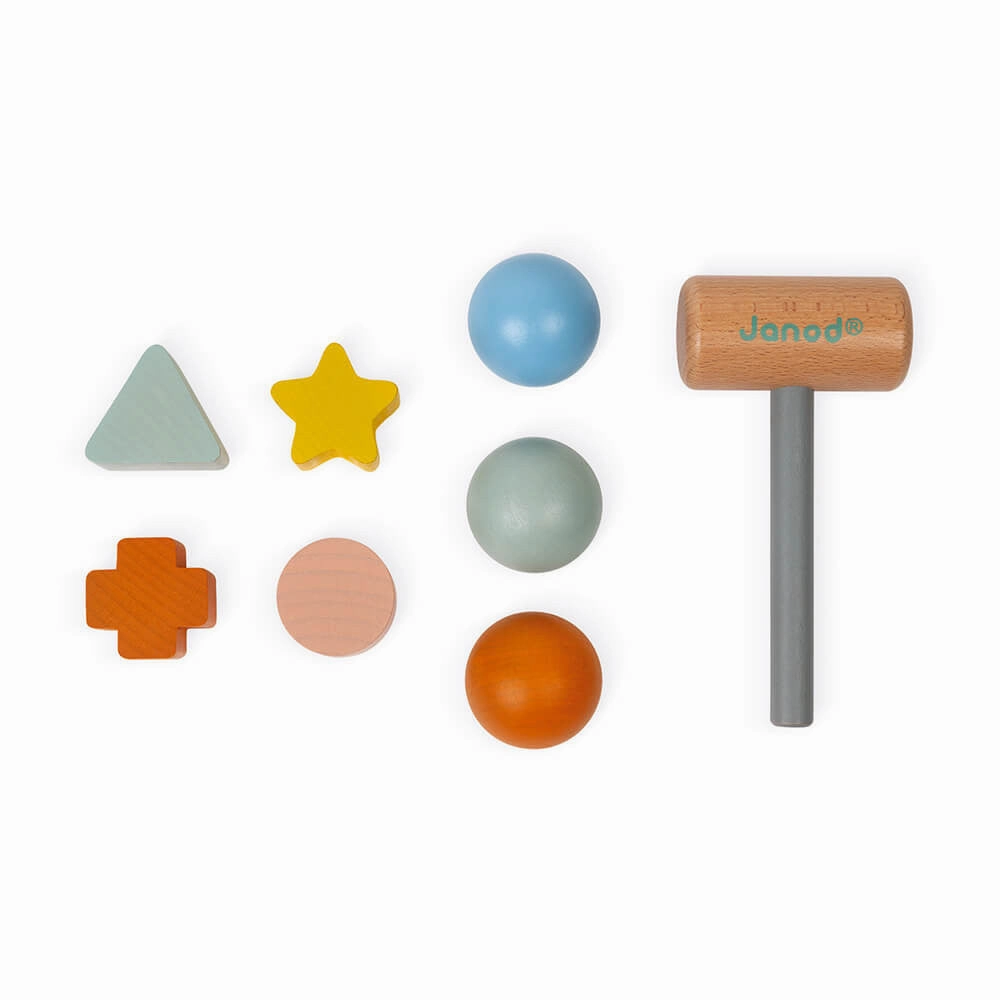 Babykids_Janod_Toys Janod Sweet Cocoon Taptap and Shape Sorter