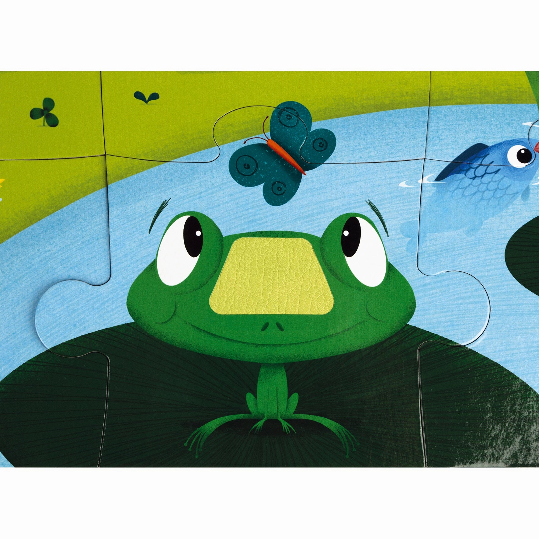 Babykids_Janod_Toys Janod Tactile Puzzle - Farm Animals