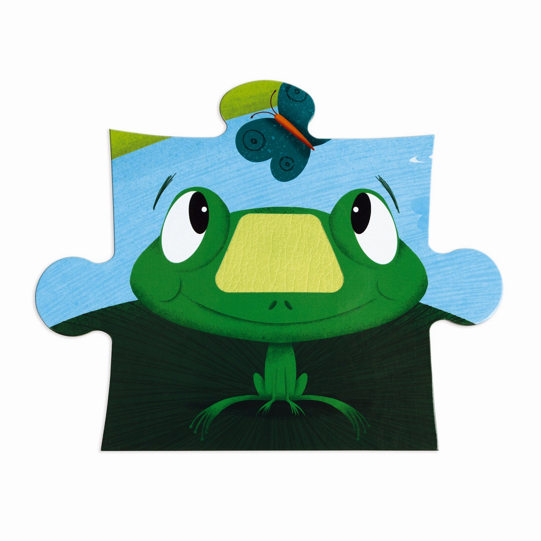 Babykids_Janod_Toys Janod Tactile Puzzle - Farm Animals