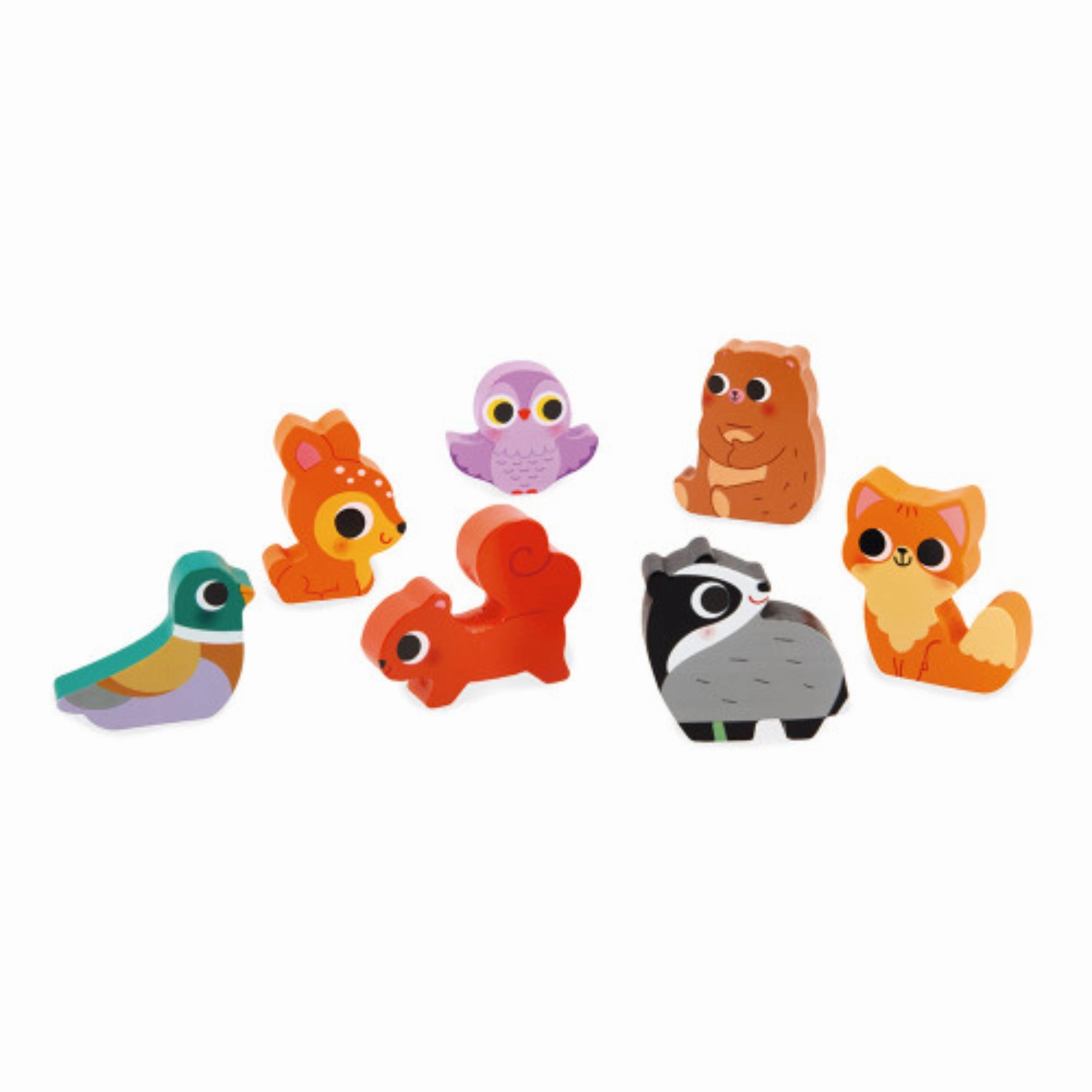 Babykids_Janod_Toys Janod The Forest Chunky Puzzle