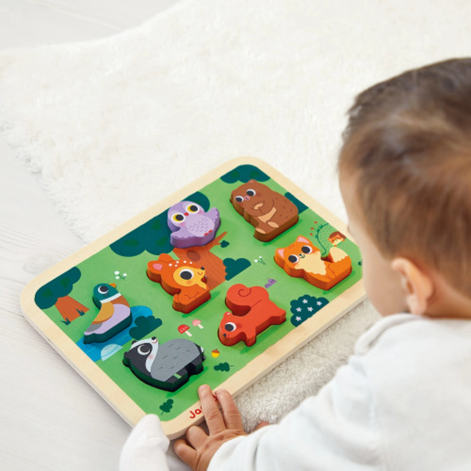 Babykids_Janod_Toys Janod The Forest Chunky Puzzle