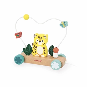 Babykids_Janod_Toys Janod Tropik - Pull-Along Jaguar