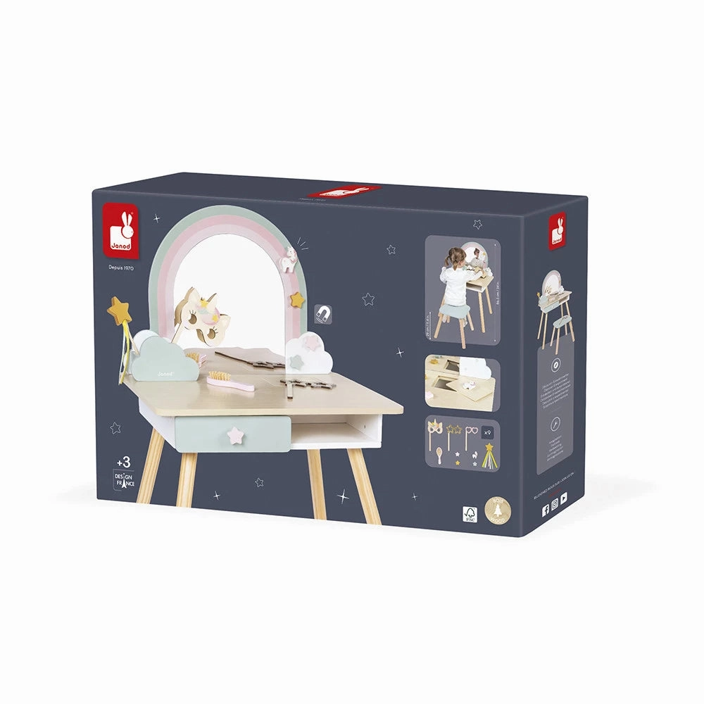 Babykids_Janod_Toys Janod Unicorn - Big Dressing Table