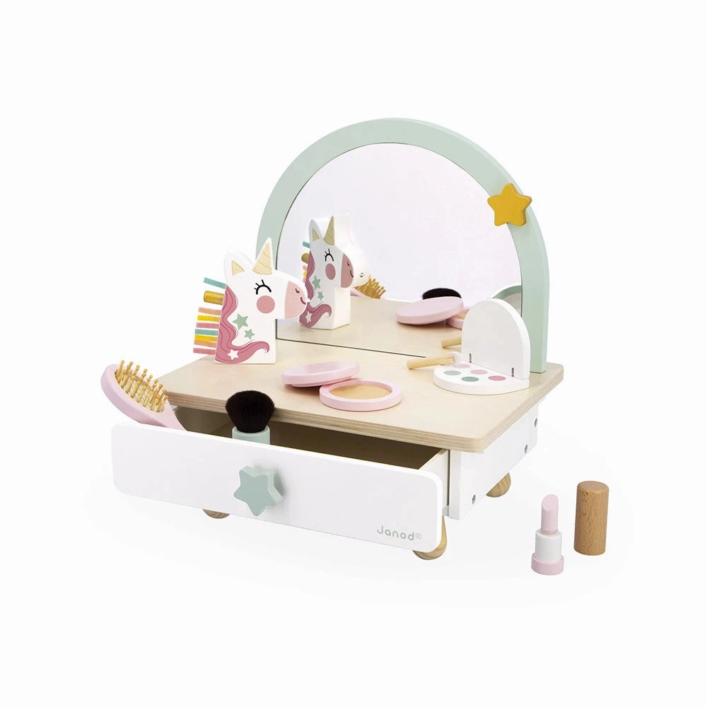 Babykids_Janod_Toys Janod Unicorn - Small Dressing Table