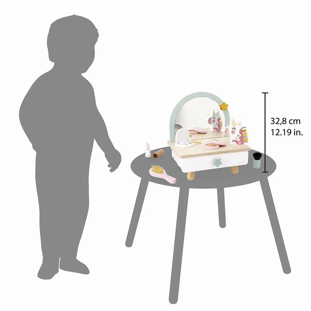 Babykids_Janod_Toys Janod Unicorn - Small Dressing Table