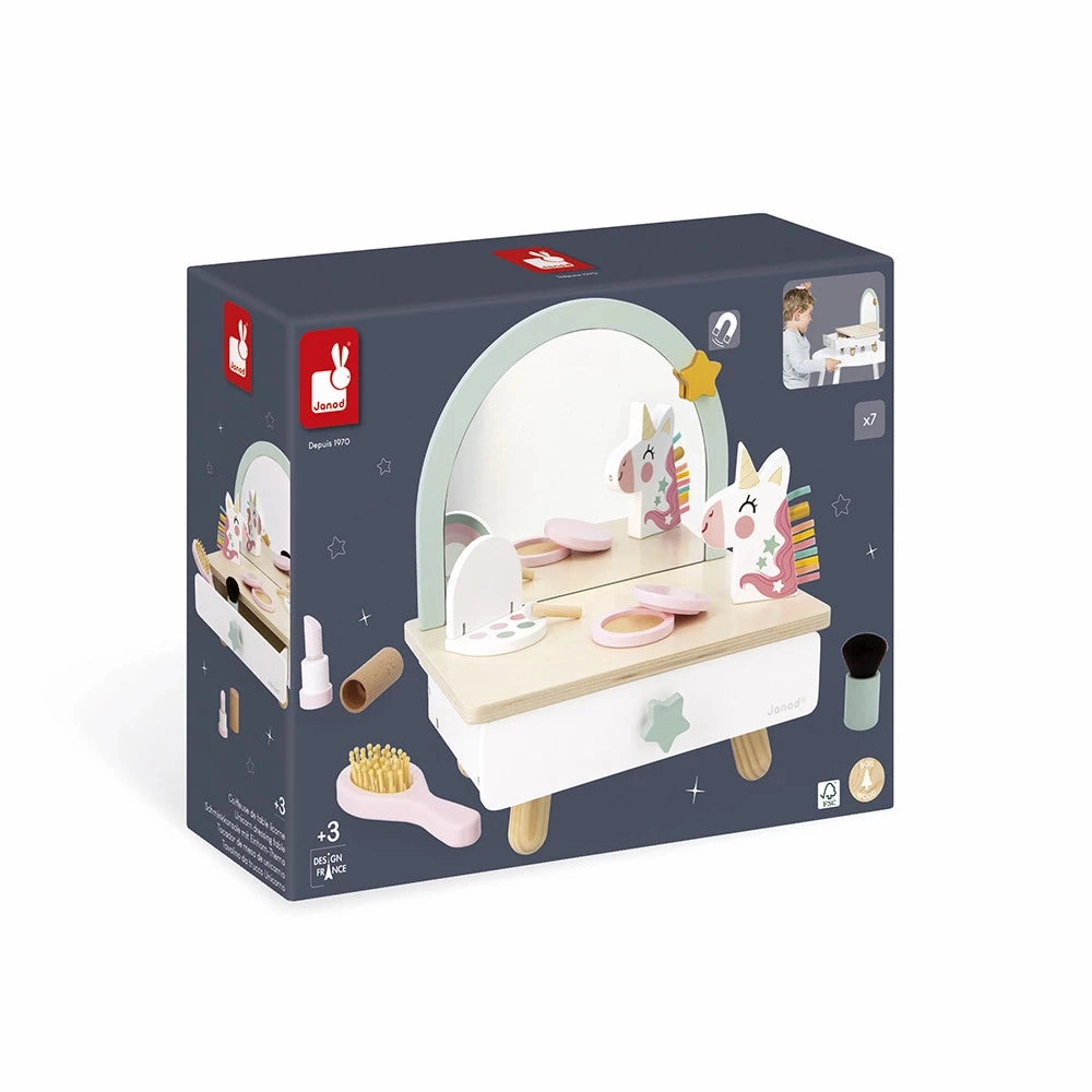 Babykids_Janod_Toys Janod Unicorn - Small Dressing Table