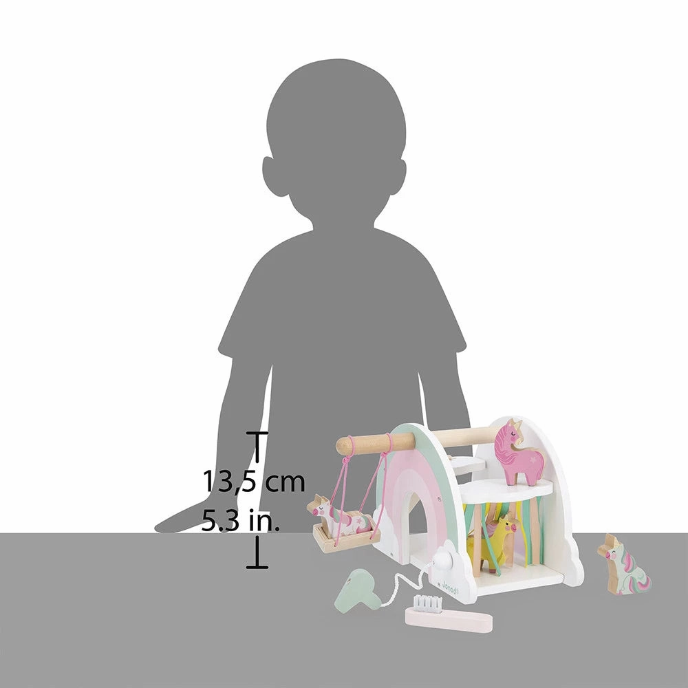 Babykids_Janod_Toys Janod Unicorn - Unicorn House