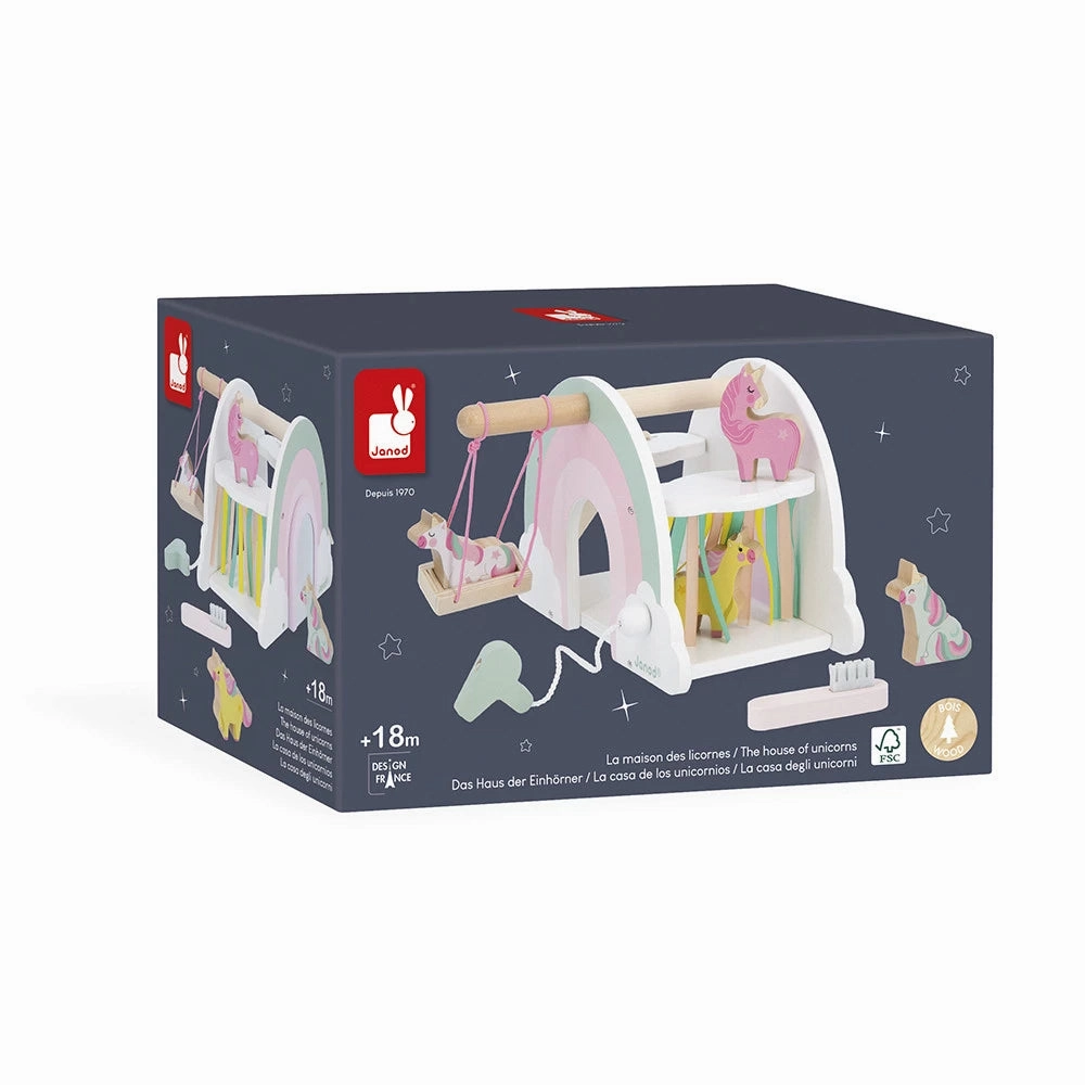 Babykids_Janod_Toys Janod Unicorn - Unicorn House