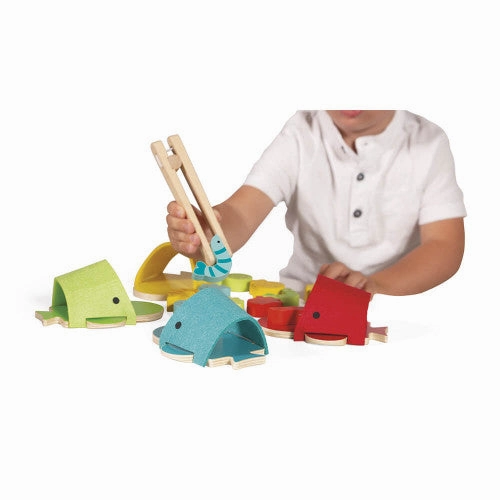 Babykids_Janod_Toys Janod Whales Colour Matching Game