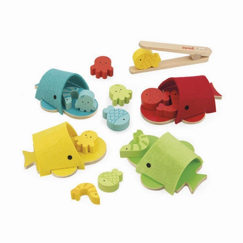 Babykids_Janod_Toys Janod Whales Colour Matching Game