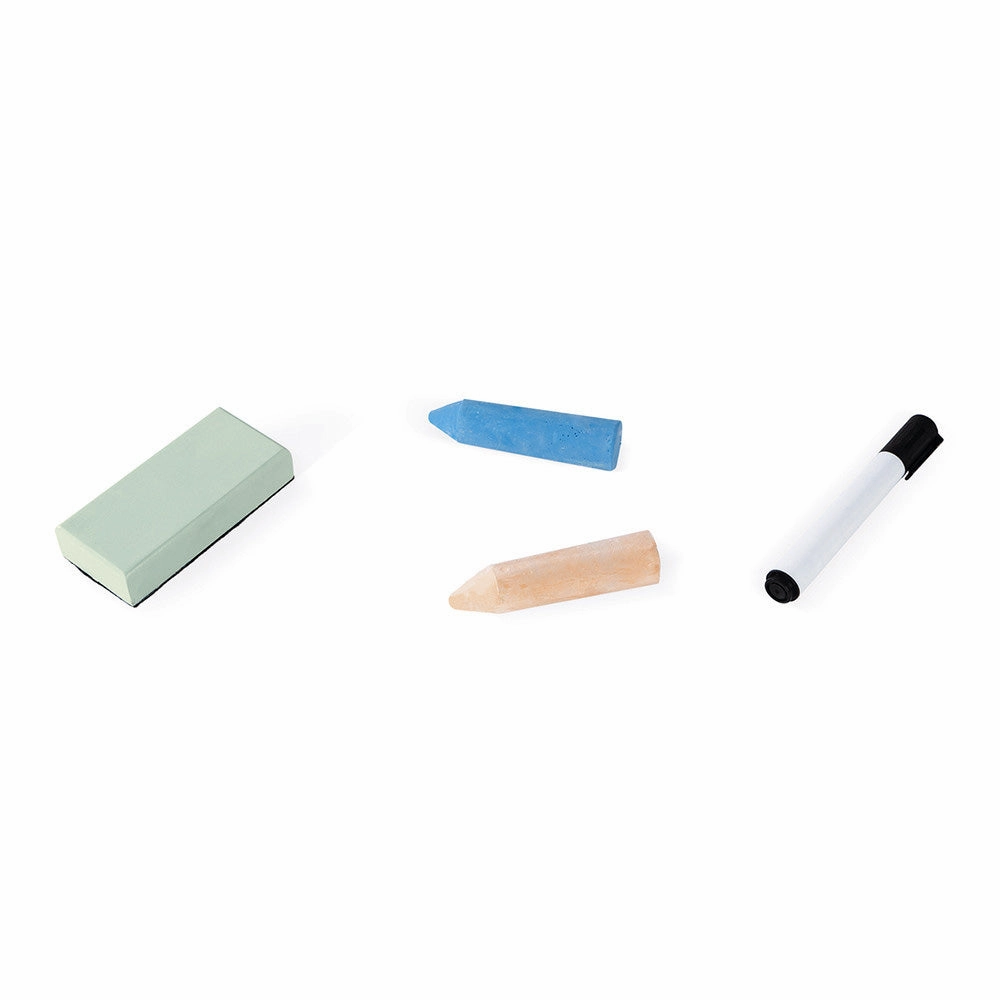 Babykids_Janod_Toys Janod White and Blackboard Table