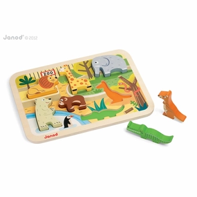 Babykids_Janod_Toys Janod Zoo Chunky Puzzle