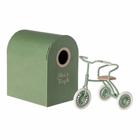 Babykids_Maileg_Toys Maileg Abri  Tricycle, Mouse - Green
