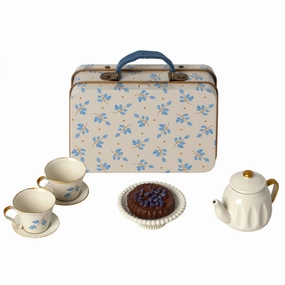 Babykids_Maileg_Toys Maileg Afternoon Treat, Mouse - Blue Madelaine