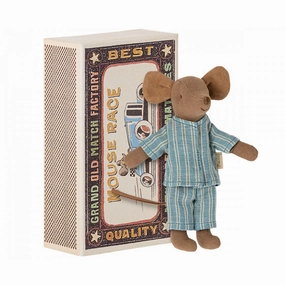 Babykids_Maileg_Toys Maileg Big Brother Mouse in Matchbox