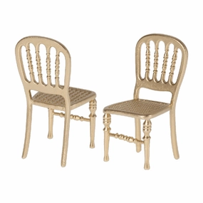Babykids_Maileg_Toys Maileg Chair, Mouse - Gold