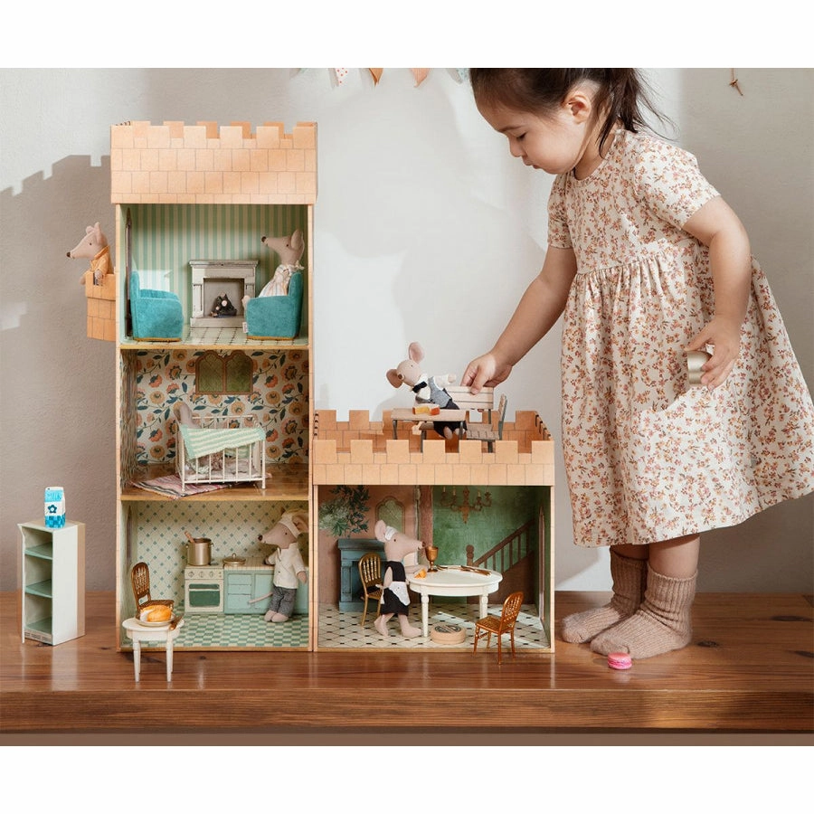 Babykids_Maileg_Toys Maileg Chair, Mouse - Gold