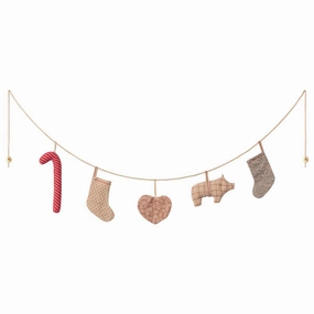 Babykids_Maileg_Toys Maileg Christmas Garland Small with 5 Ornaments