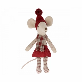 Babykids_Maileg_Toys Maileg Christmas Mouse, Big Sister