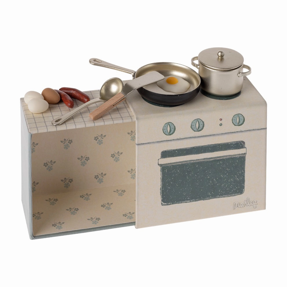 Babykids_Maileg_Toys Maileg Cooking Set, Mouse