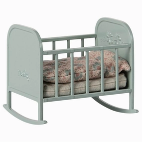 Babykids_Maileg_Toys Maileg Cradle, My  Blue Mint