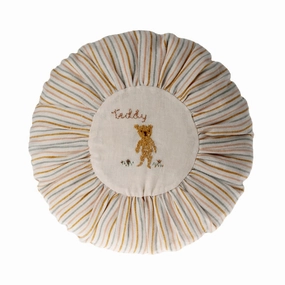 Babykids_Maileg_Toys Maileg Cushion, Round Small - Teddy, Striped