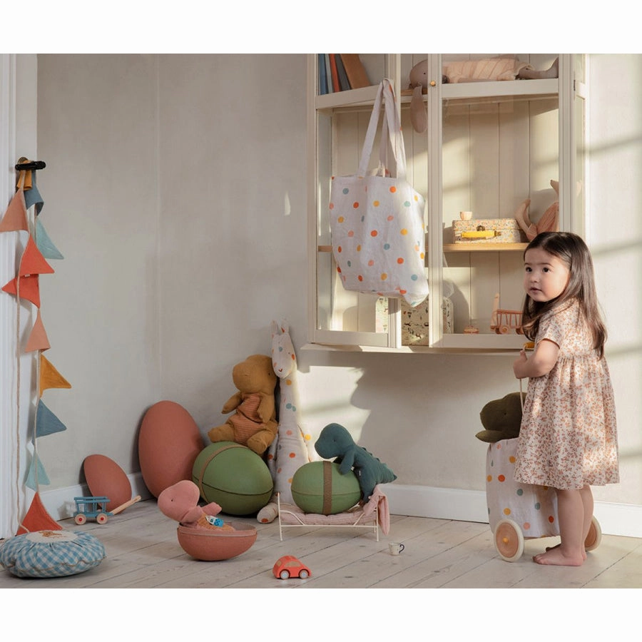 Babykids_Maileg_Toys Maileg Gantosaurus in Egg, Medium - Dark Ocher