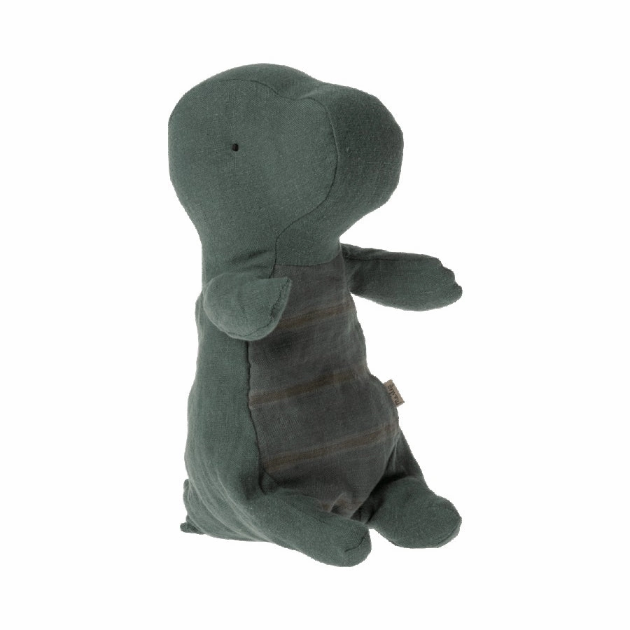 Babykids_Maileg_Toys Maileg Gantosaurus in Egg, Small - Dark Petrol
