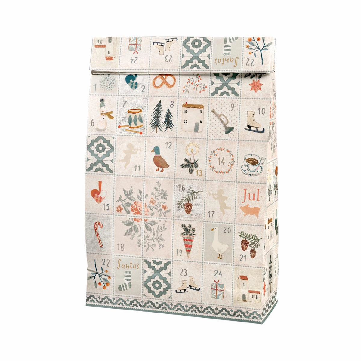 Babykids_Maileg_Toys Maileg Gift Bag with Days of December - Pack of 5