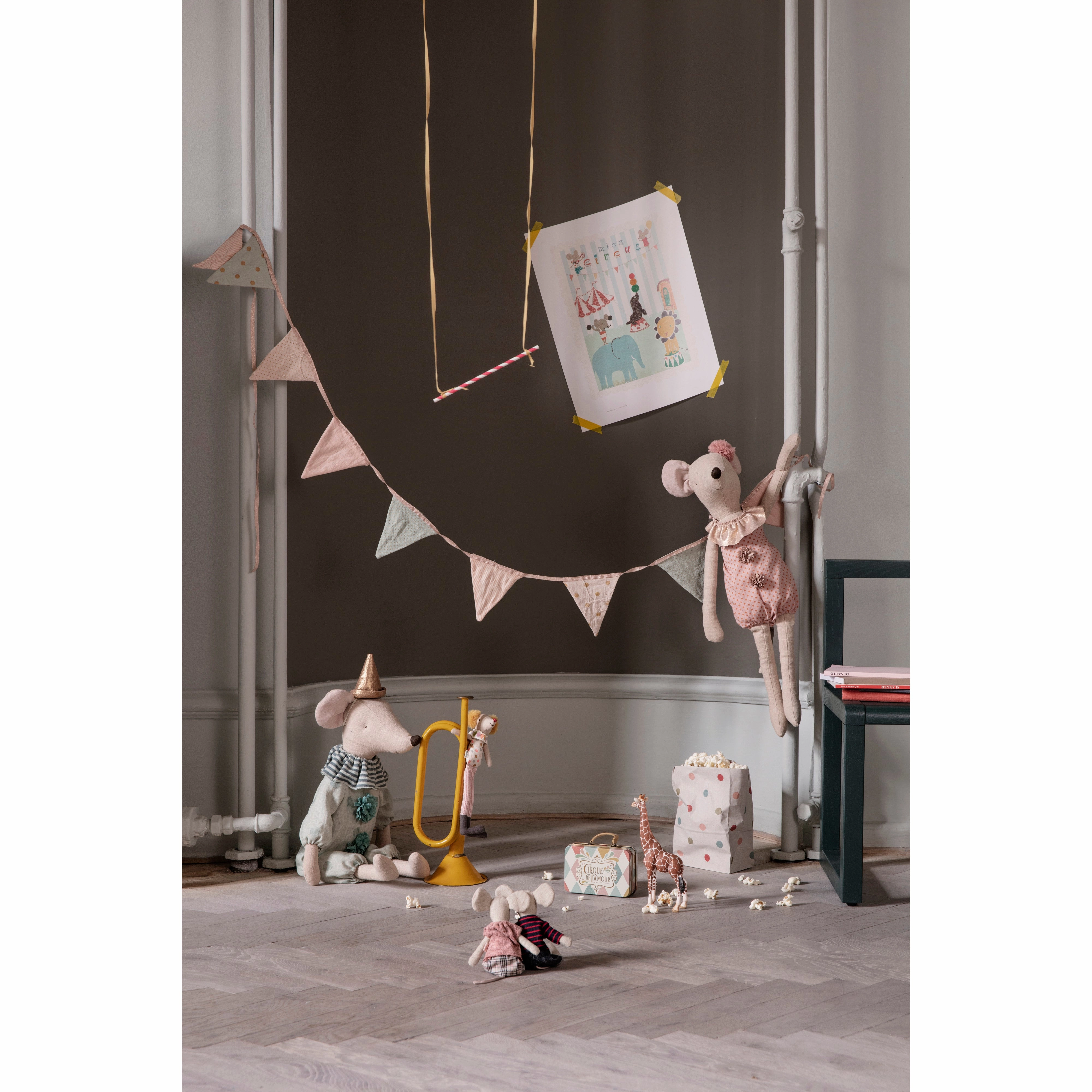 Babykids_Maileg_Toys Maileg Gift Bag with Mice Party - 5pcs