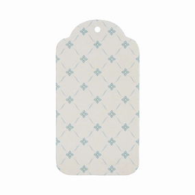 Babykids_Maileg_Toys Maileg Gift Tags, Blue Flowers 15 pcs