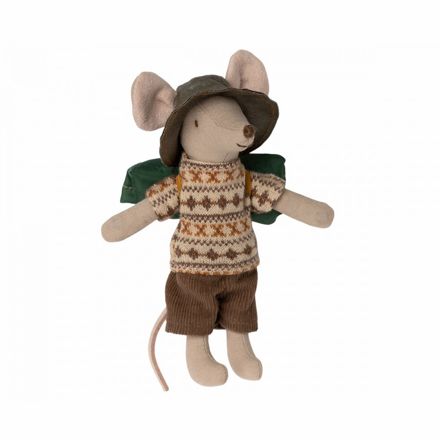 Babykids_Maileg_Toys Maileg Hiker Mouse, Big Brother