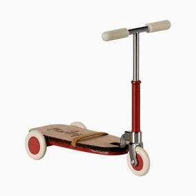 Babykids_Maileg_Toys Maileg Kick Board, Mouse  Red