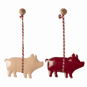 Babykids_Maileg_Toys Maileg Metal Ornament, Pig (1pc)