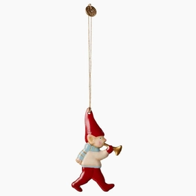Babykids_Maileg_Toys Maileg Metal Ornament, Pixy  Trumpet