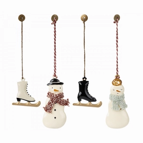 Babykids_Maileg_Toys Maileg Metal Ornament Set - Winter Wonderland