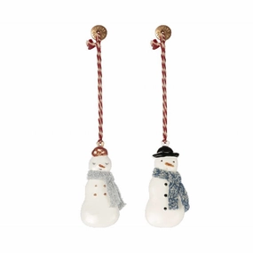 Babykids_Maileg_Toys Maileg Metal Ornament, Snowman (1pc)